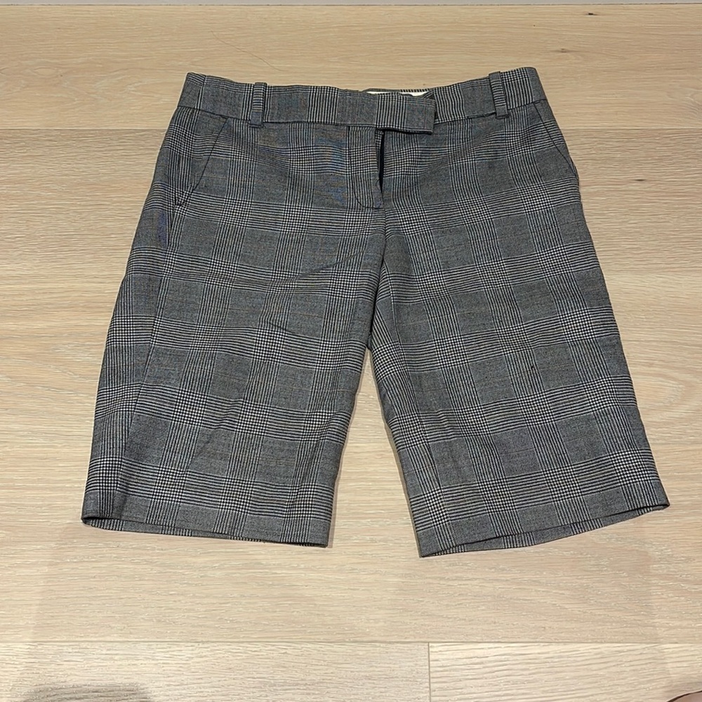 J crew short plaid pants